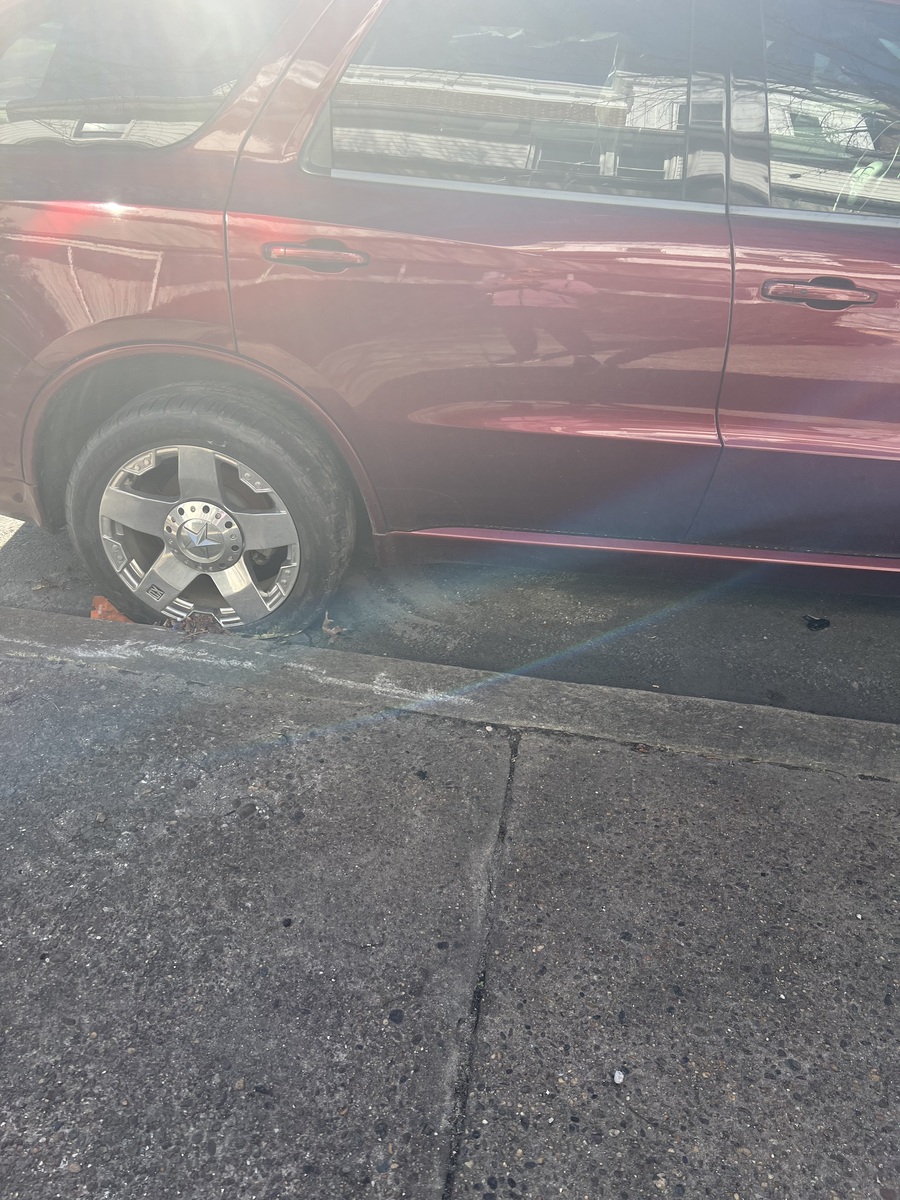 Photographic documentation of the work as submitted to the city's 311 record.