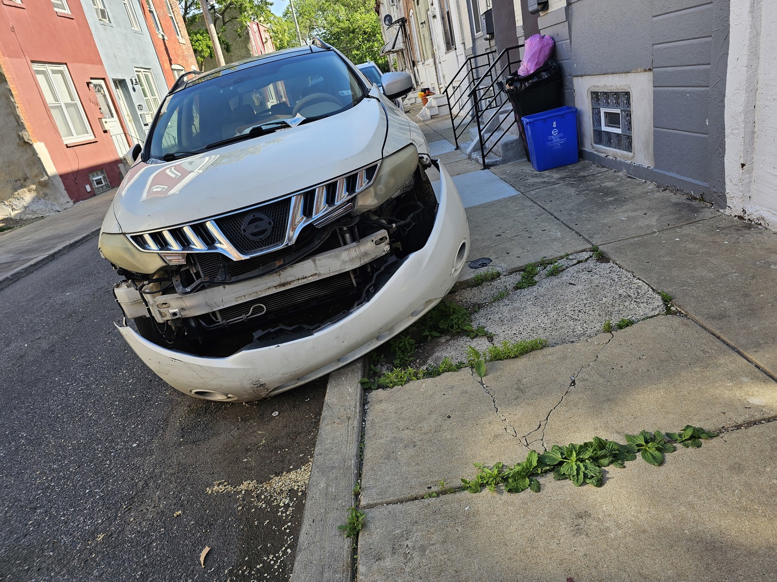 Photographic documentation of the work as submitted to the city's 311 record.