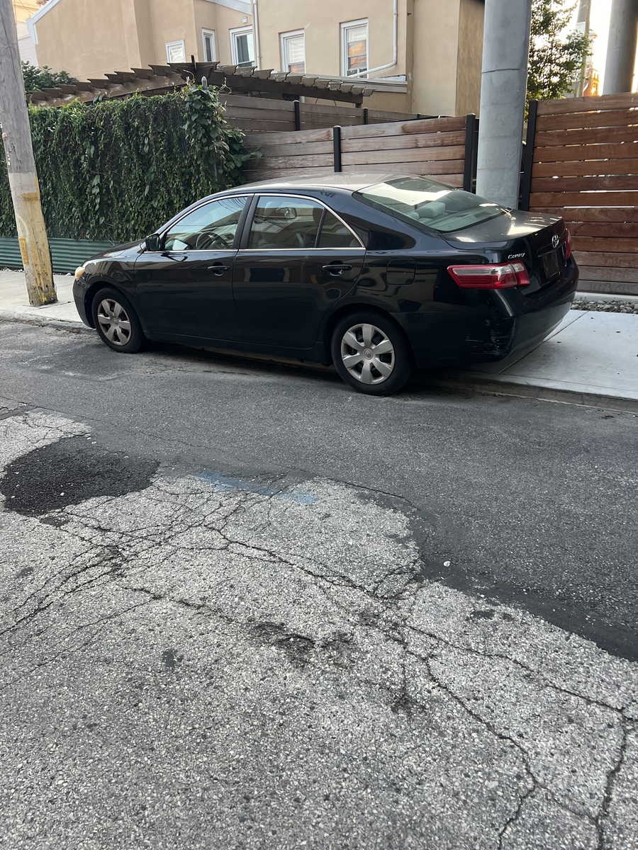 Photographic documentation of the work as submitted to the city's 311 record.