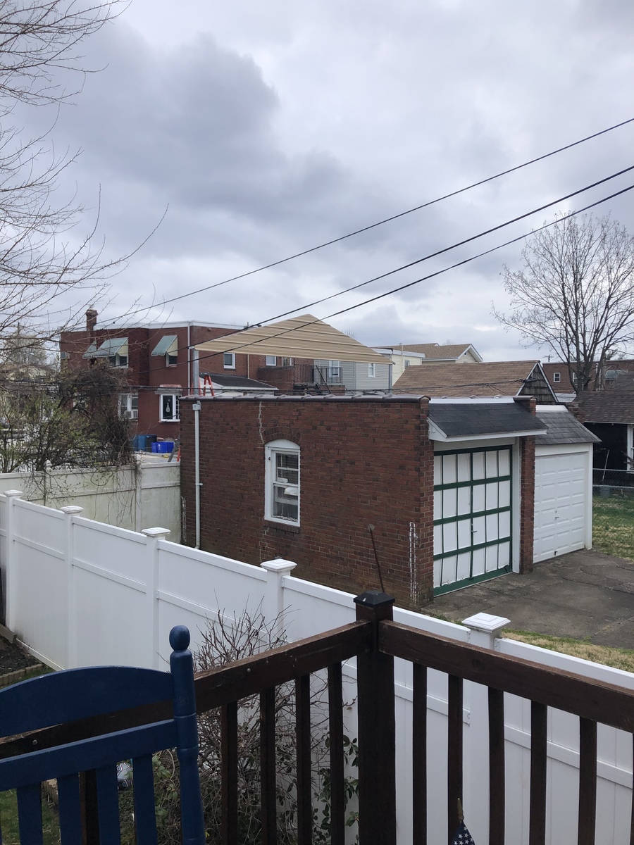 Photographic documentation of the work as submitted to the city's 311 record.