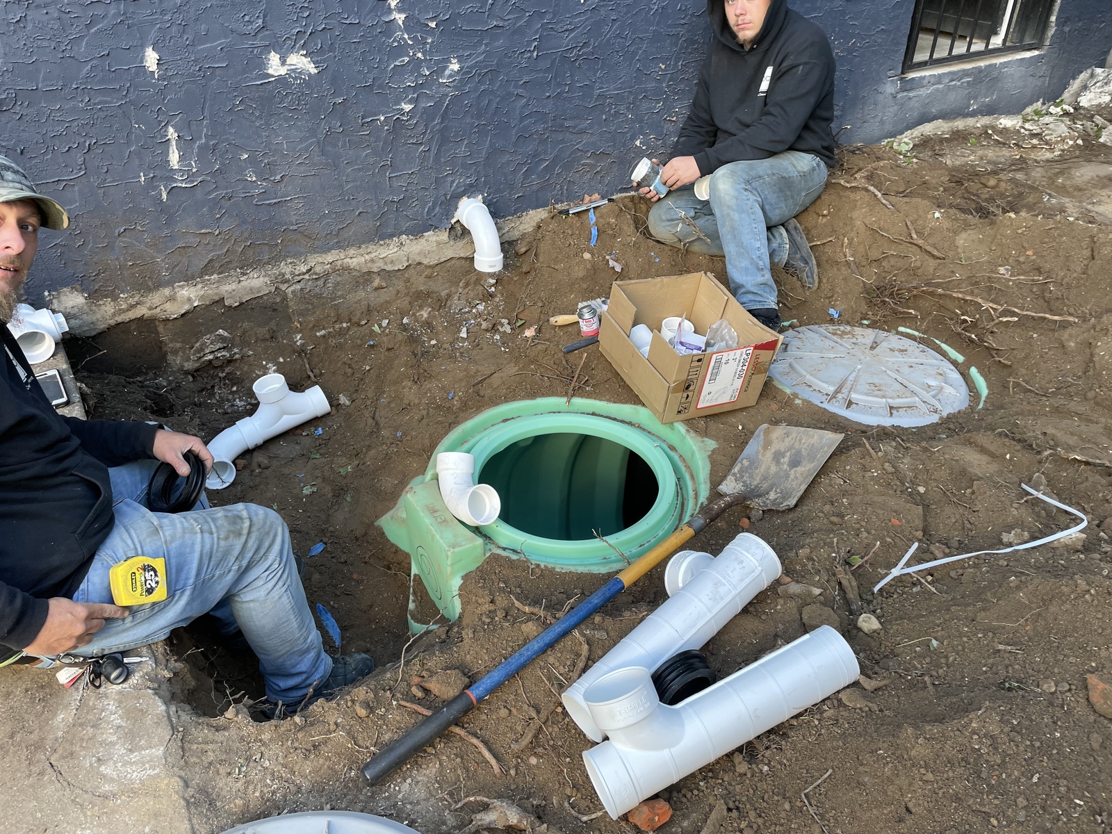 Photographic documentation of the work as submitted to the city's 311 record.