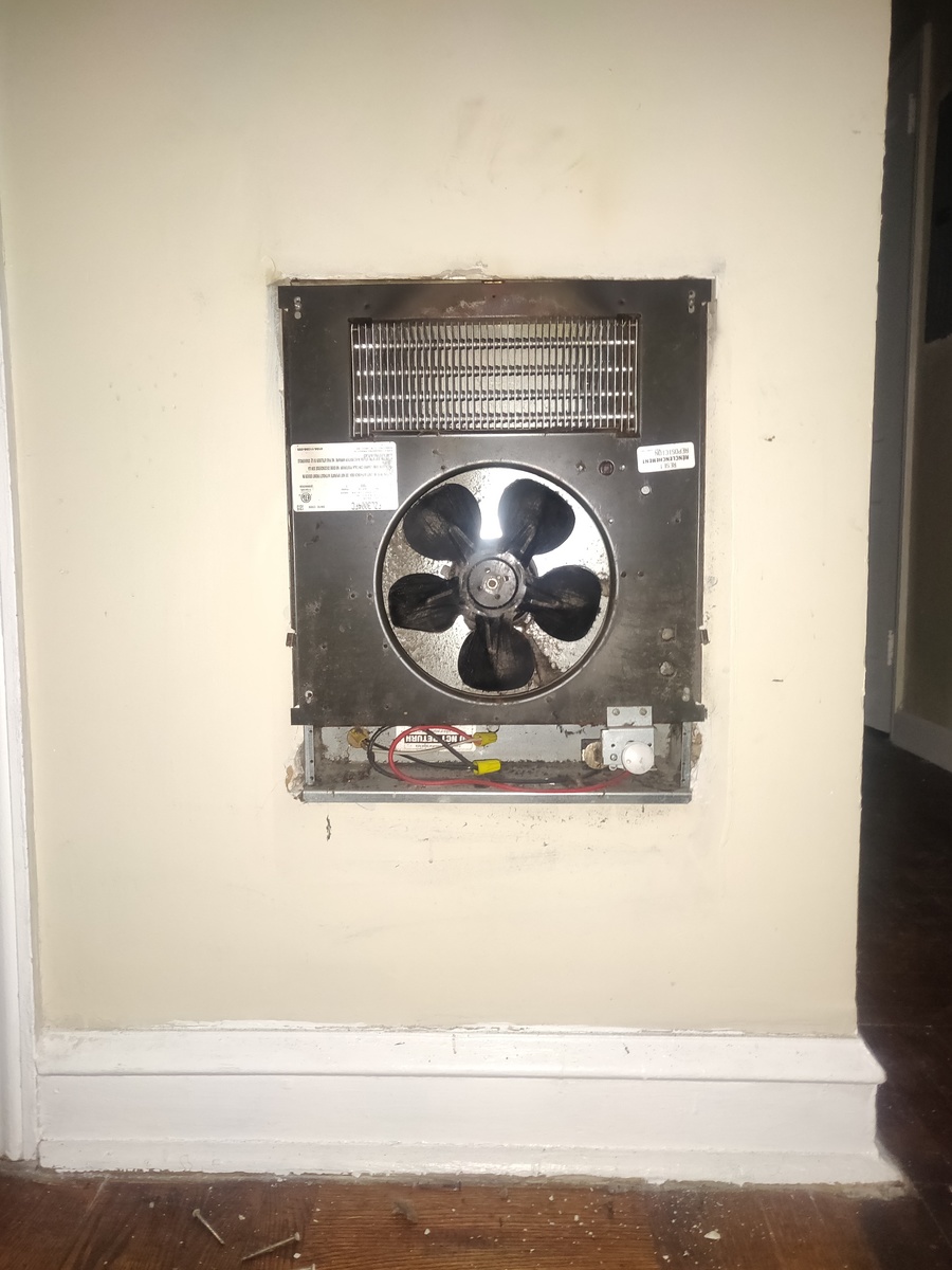 Photographic documentation of the work as submitted to the city's 311 record.