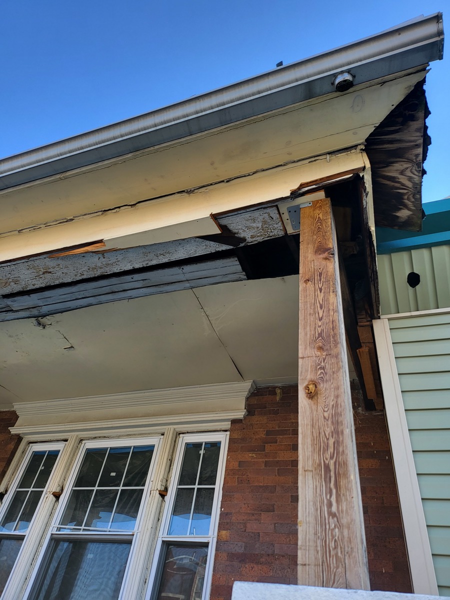 Photographic documentation of the work as submitted to the city's 311 record.