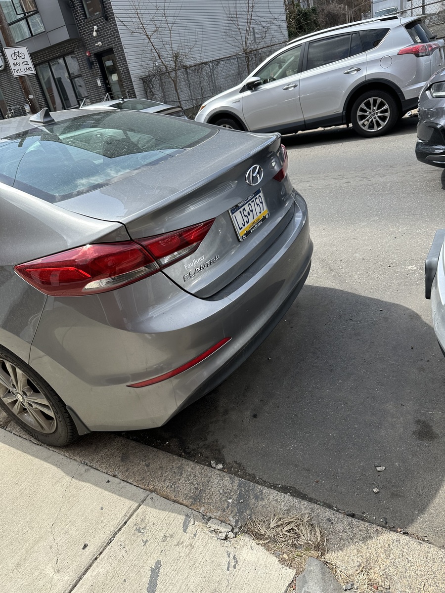Photographic documentation of the work as submitted to the city's 311 record.