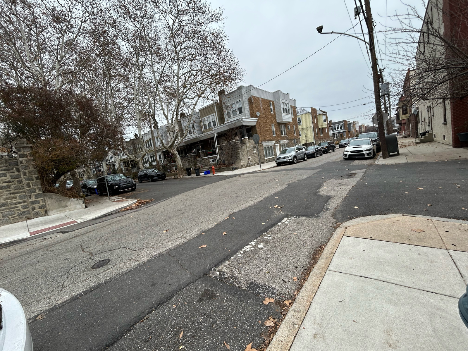 Photographic documentation of the work as submitted to the city's 311 record.