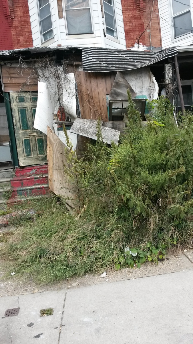 Photographic documentation of the work as submitted to the city's 311 record.
