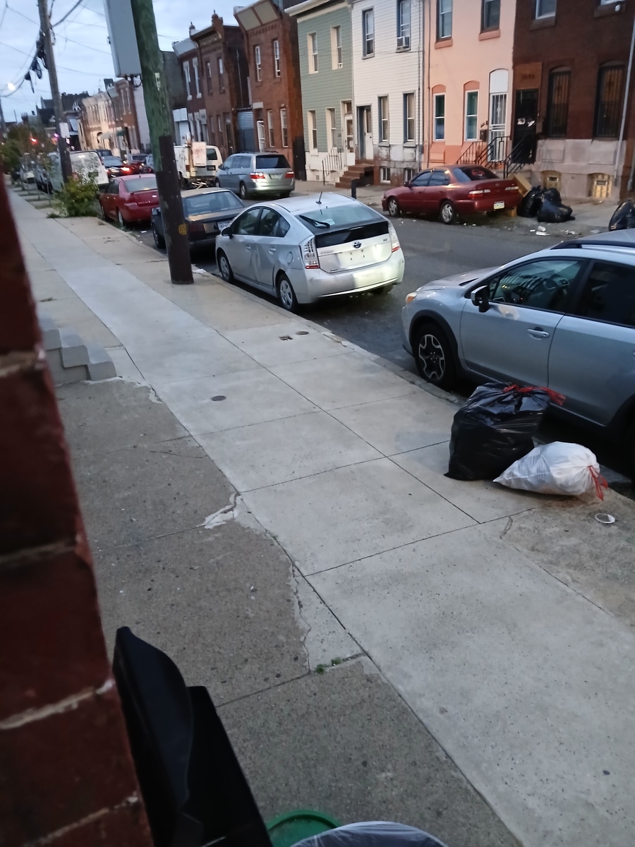 Photographic documentation of the work as submitted to the city's 311 record.