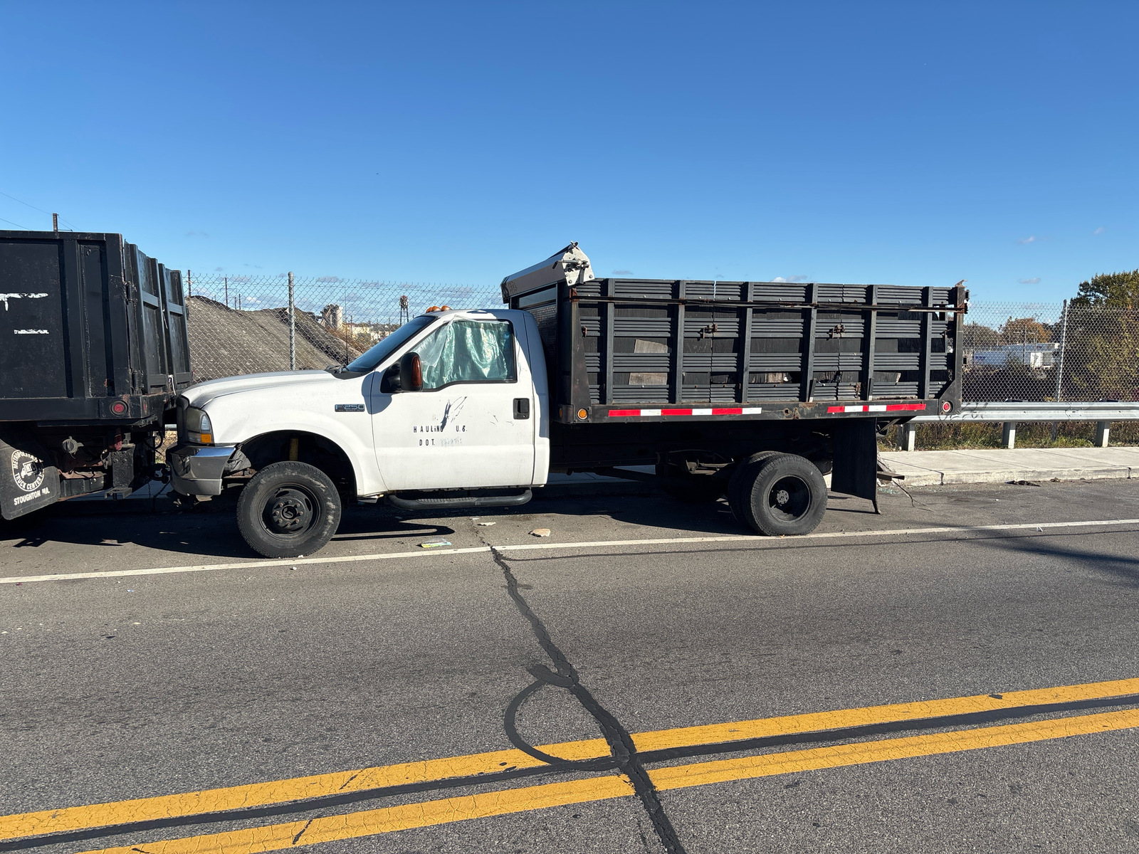 Photographic documentation of the work as submitted to the city's 311 record.