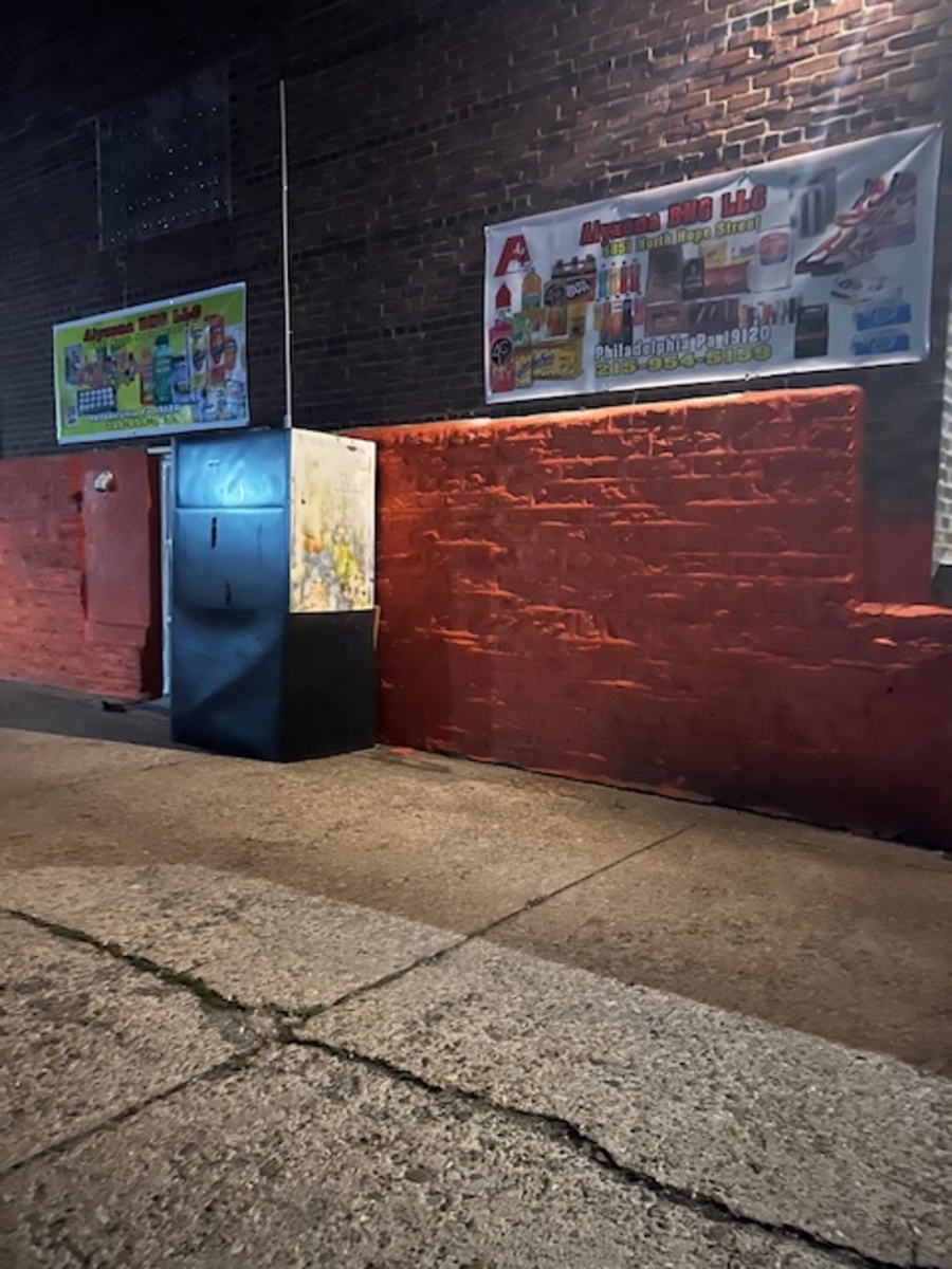 Photographic documentation of the work as submitted to the city's 311 record.