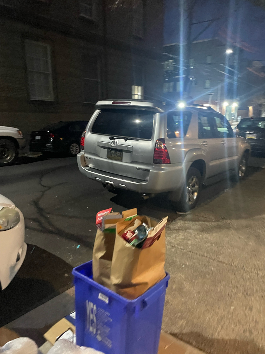 Photographic documentation of the work as submitted to the city's 311 record.