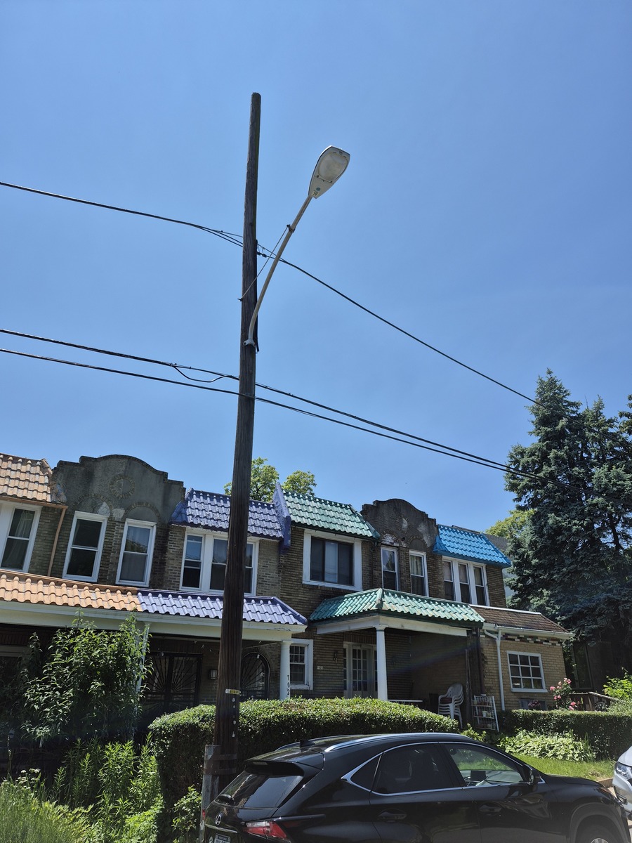 Photographic documentation of the work as submitted to the city's 311 record.
