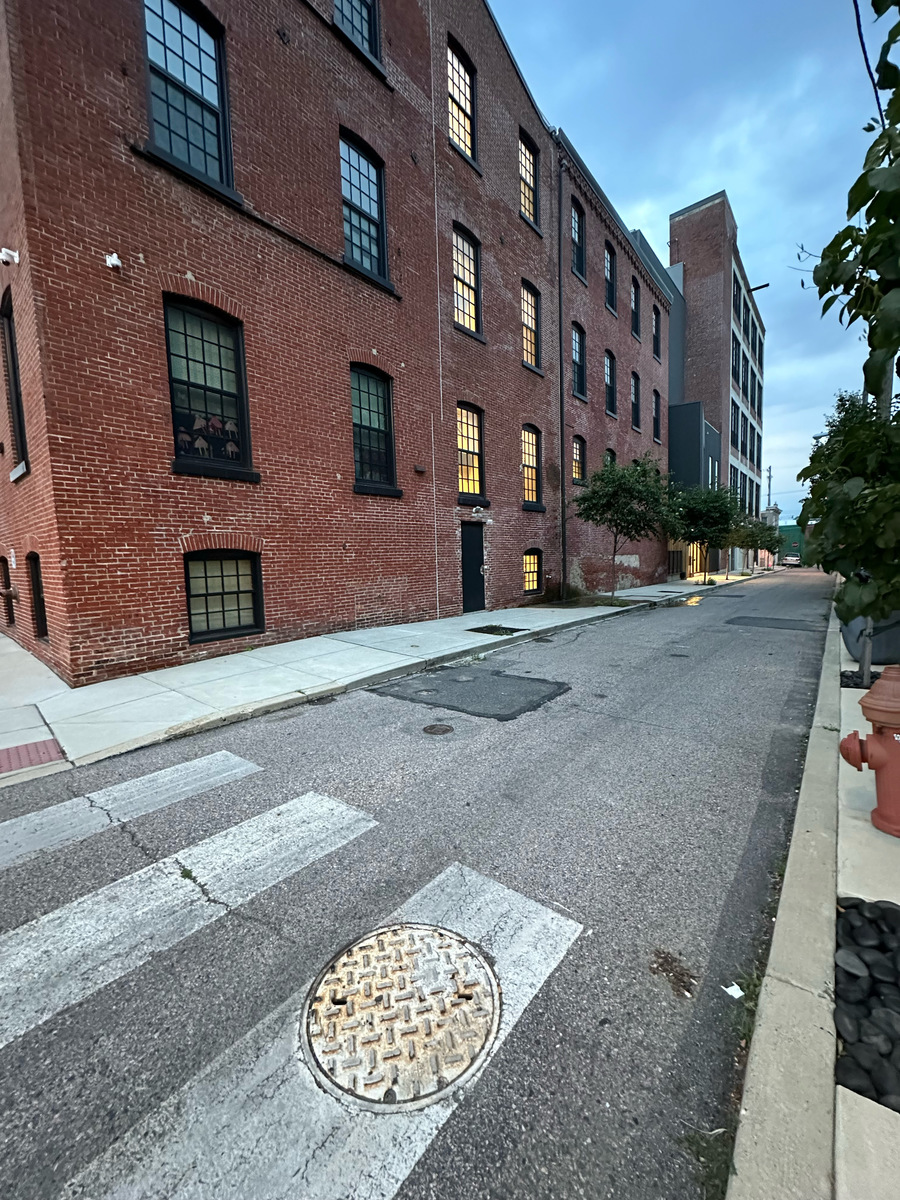 Photographic documentation of the work as submitted to the city's 311 record.