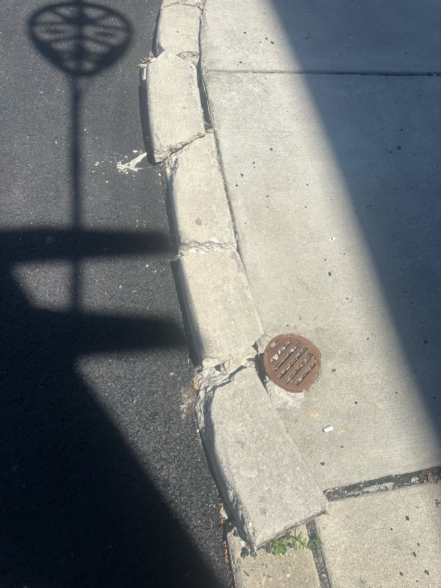 Photographic documentation of the work as submitted to the city's 311 record.