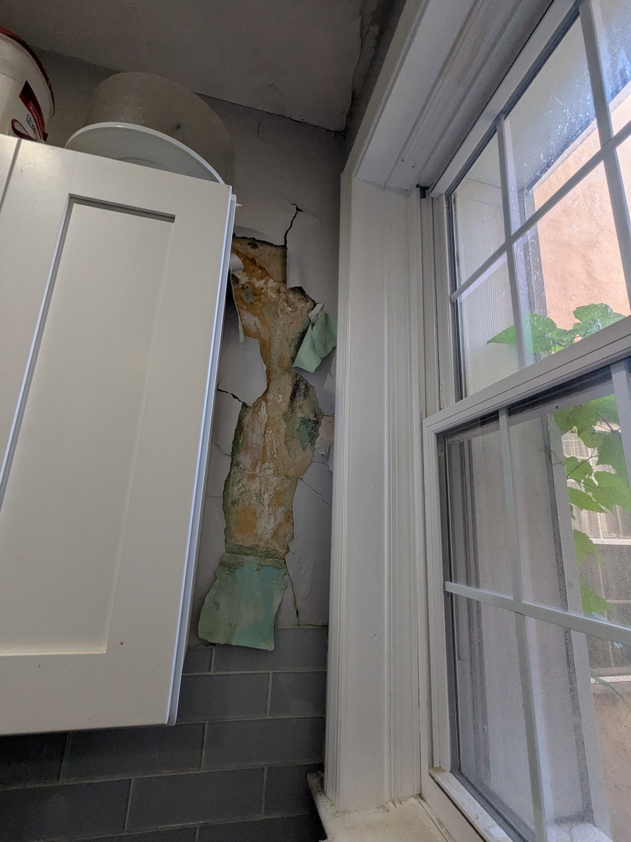 Photographic documentation of the work as submitted to the city's 311 record.