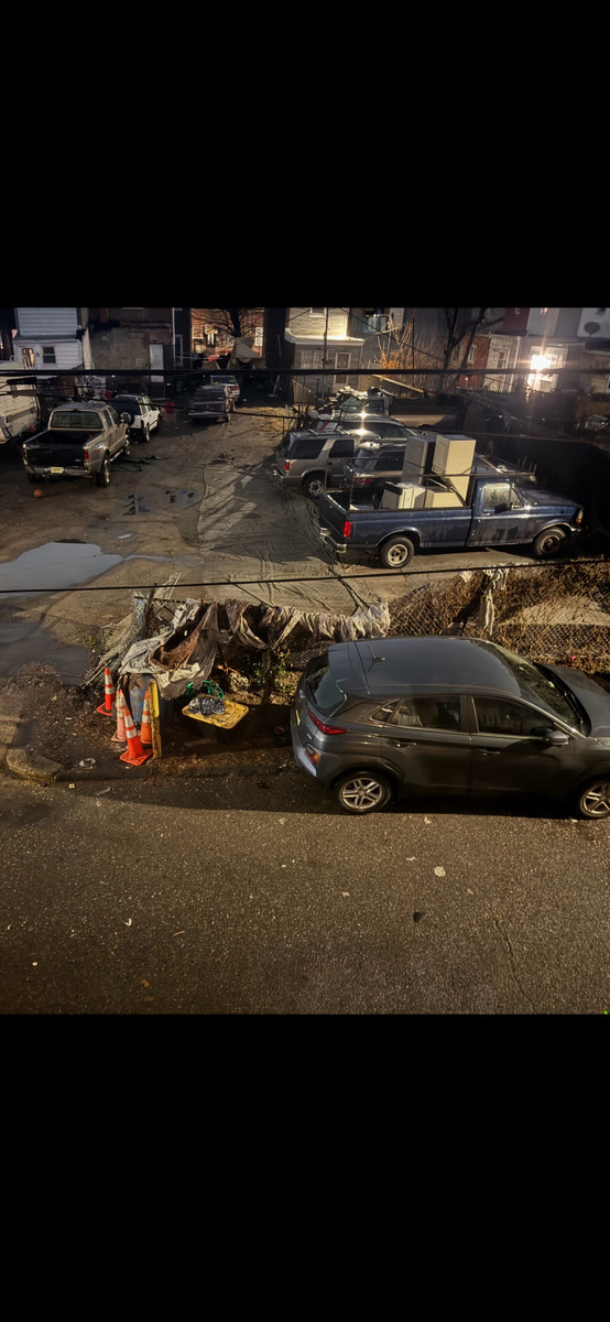Photographic documentation of the work as submitted to the city's 311 record.