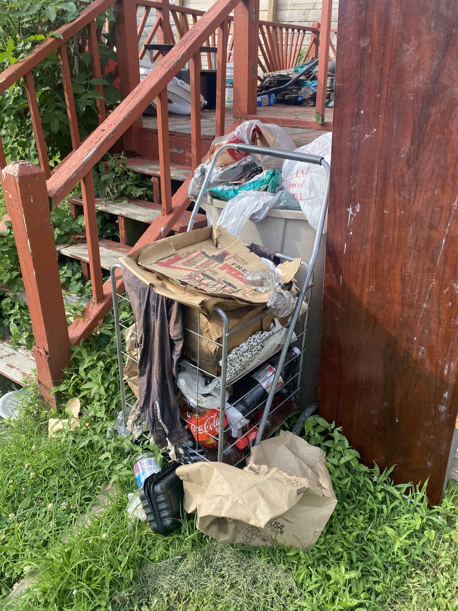Photographic documentation of the work as submitted to the city's 311 record.