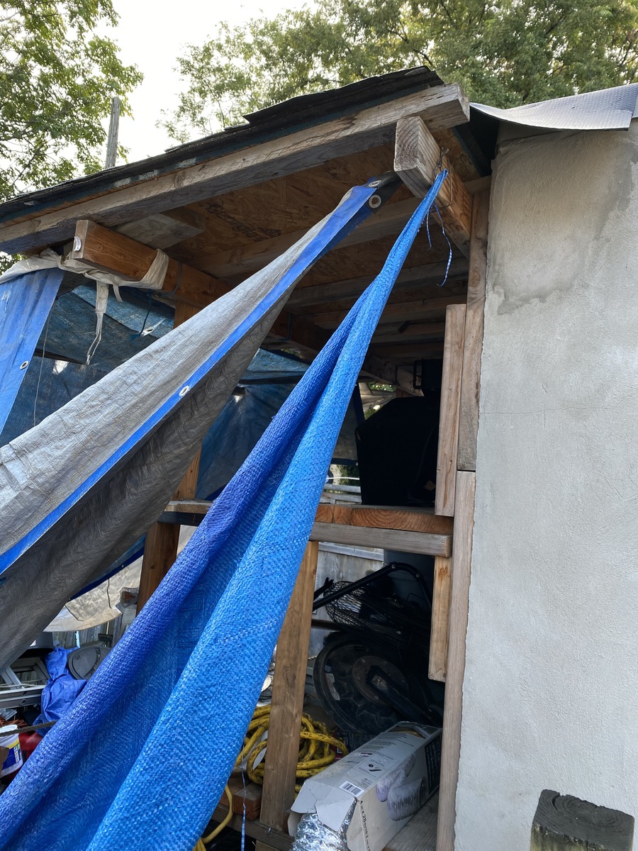 Photographic documentation of the work as submitted to the city's 311 record.