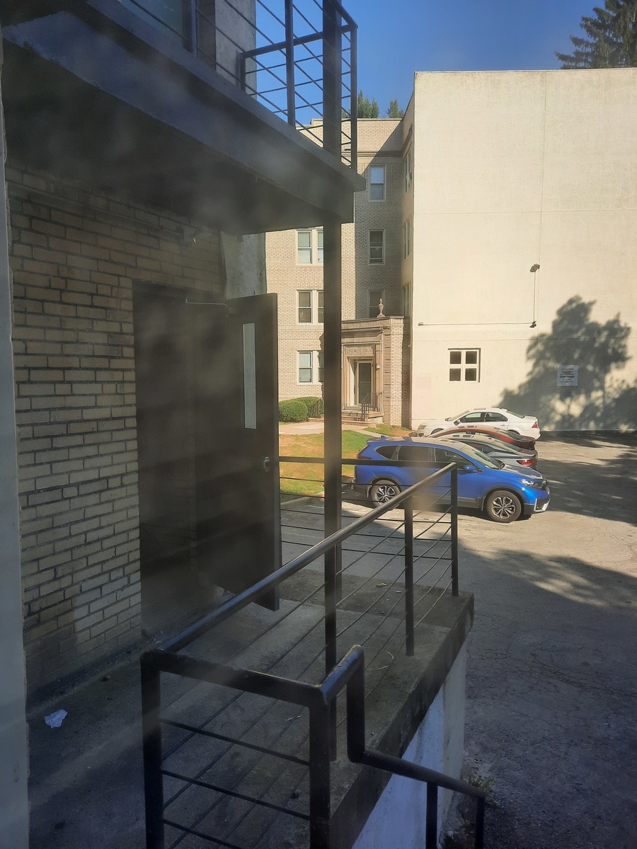 Photographic documentation of the work as submitted to the city's 311 record.