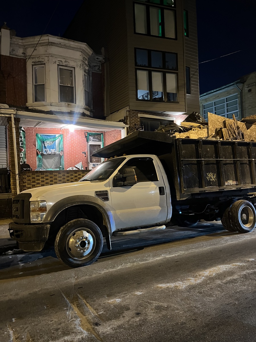 Photographic documentation of the work as submitted to the city's 311 record.