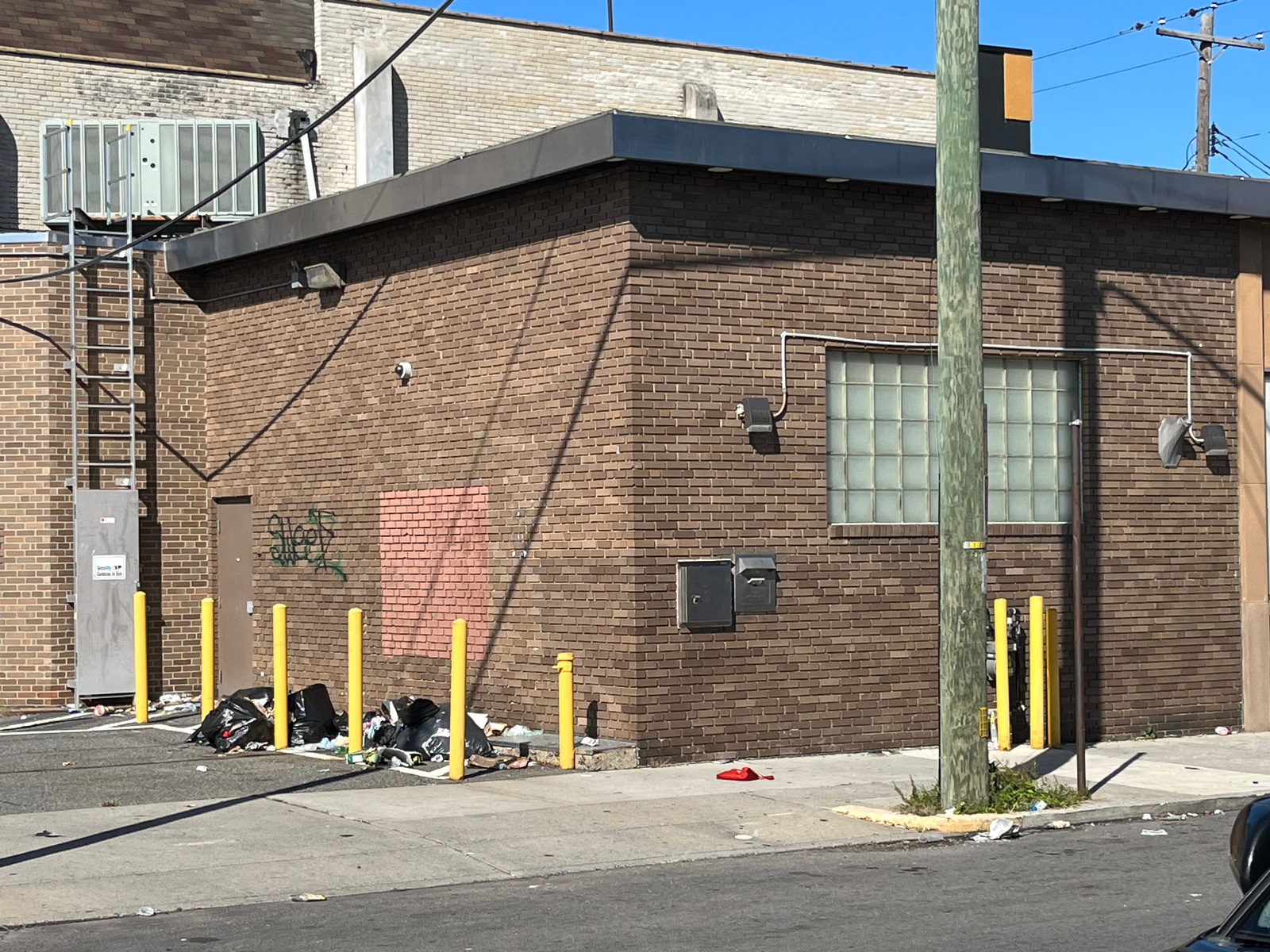 Photographic documentation of the work as submitted to the city's 311 record.