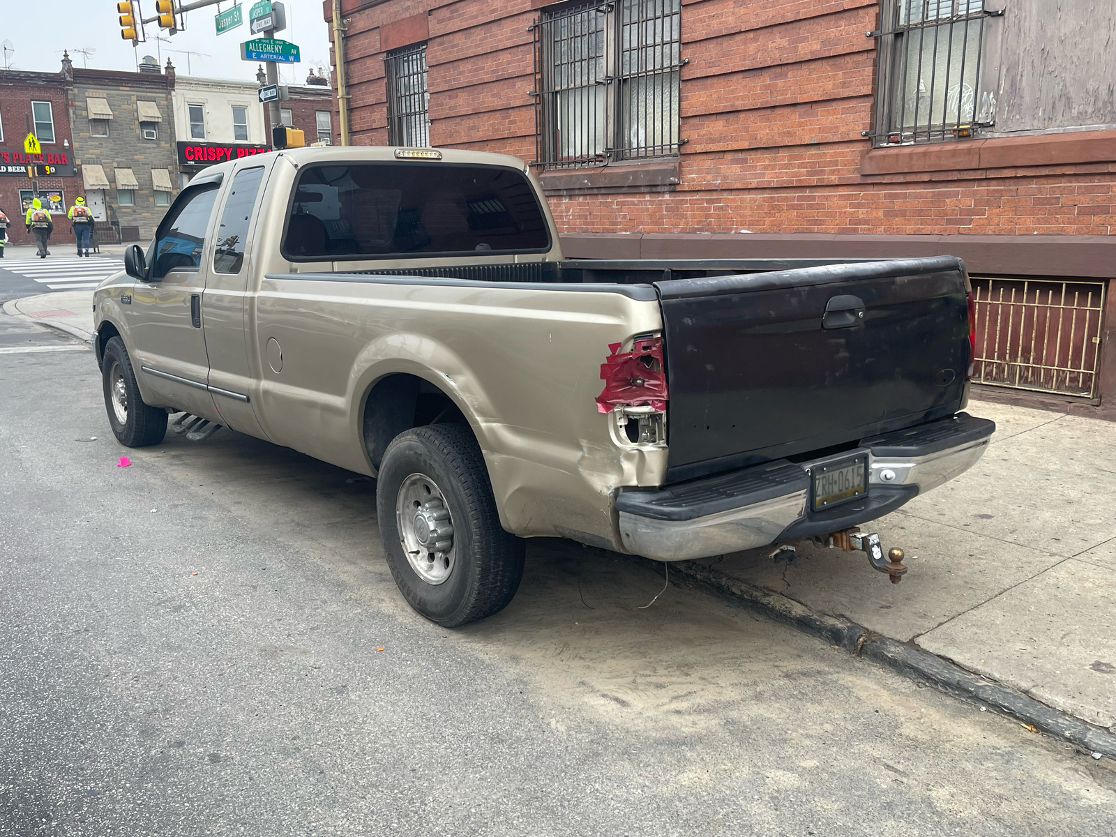 Photographic documentation of the work as submitted to the city's 311 record.