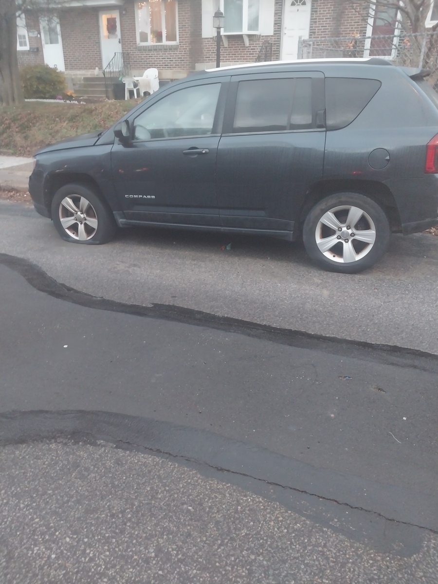 Photographic documentation of the work as submitted to the city's 311 record.