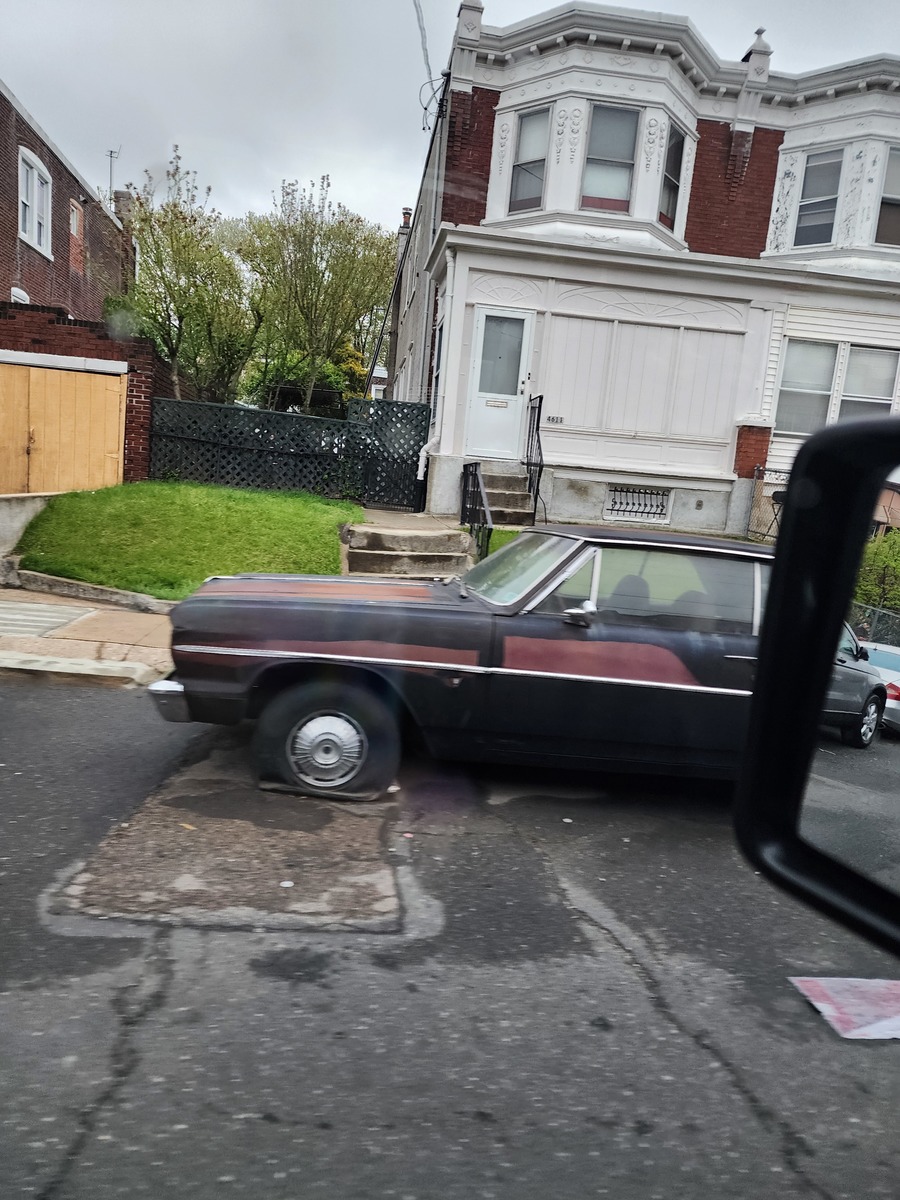 Photographic documentation of the work as submitted to the city's 311 record.