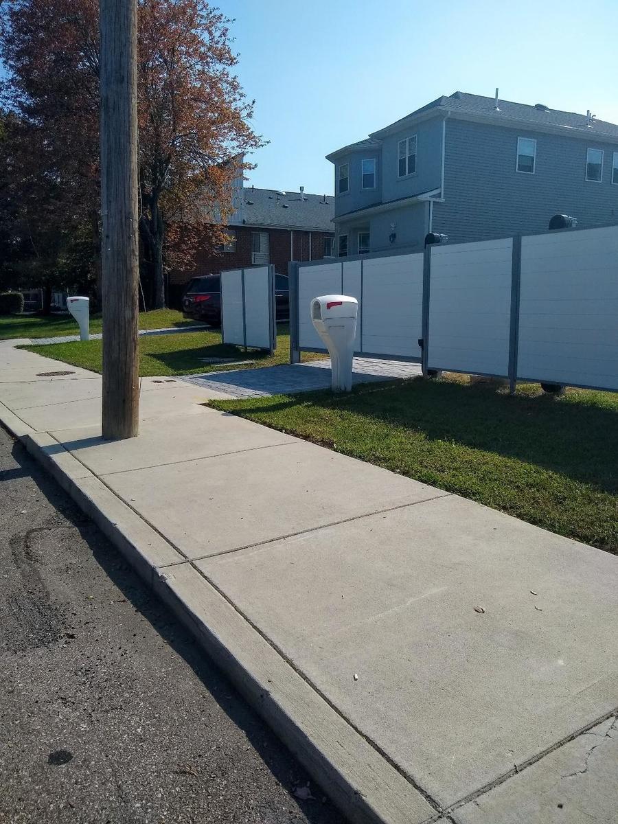 Photographic documentation of the work as submitted to the city's 311 record.