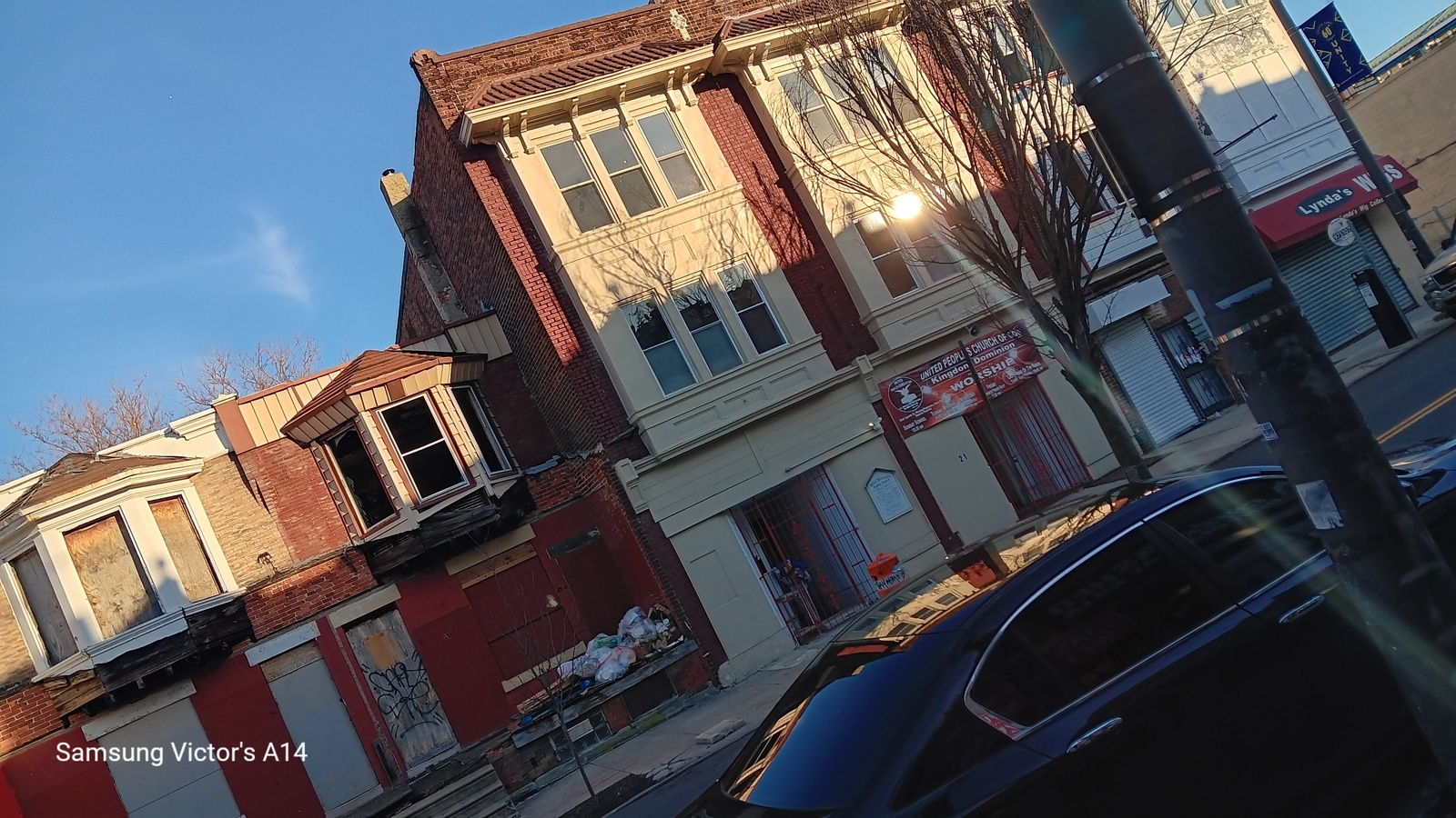Photographic documentation of the work as submitted to the city's 311 record.