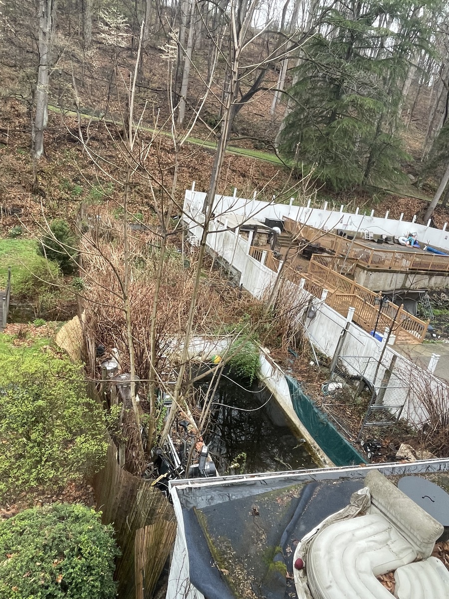 Photographic documentation of the work as submitted to the city's 311 record.
