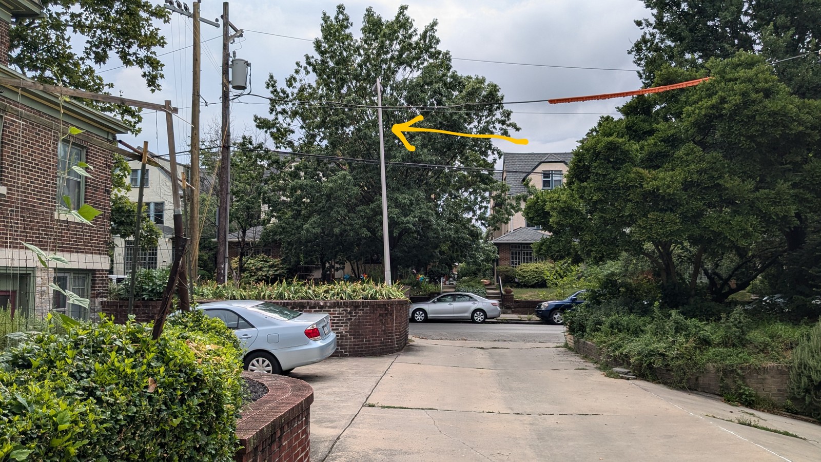 Photographic documentation of the work as submitted to the city's 311 record.