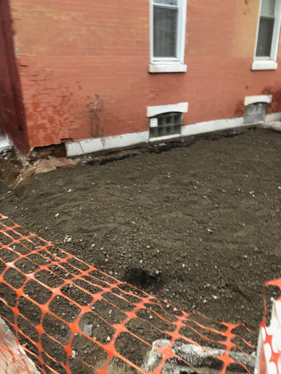Photographic documentation of the work as submitted to the city's 311 record.