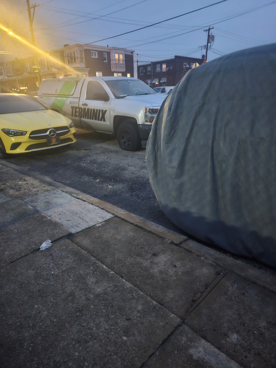 Photographic documentation of the work as submitted to the city's 311 record.