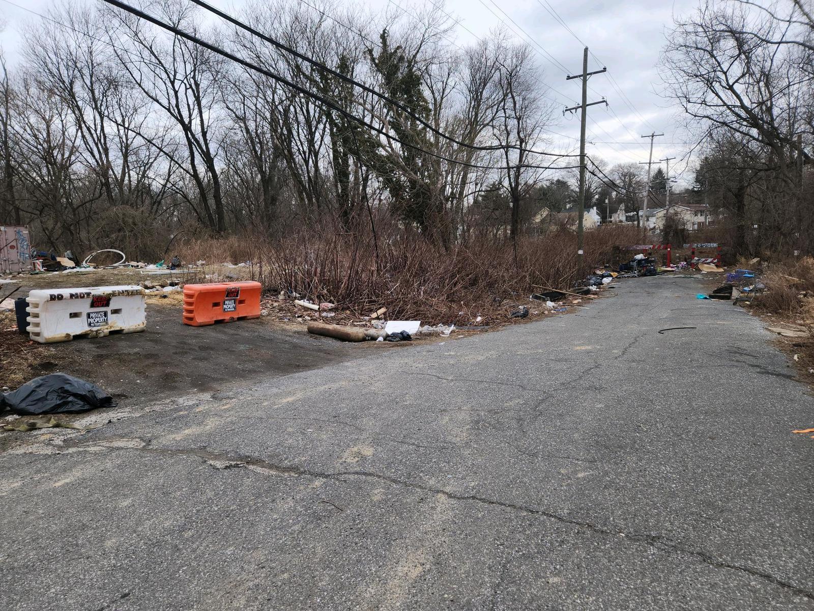 Photographic documentation of the work as submitted to the city's 311 record.
