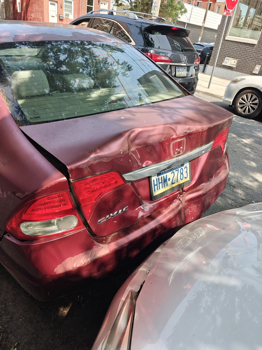 Photographic documentation of the work as submitted to the city's 311 record.