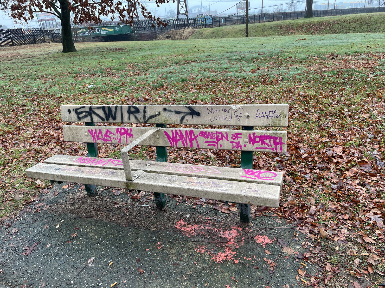 Photographic documentation of the work as submitted to the city's 311 record.