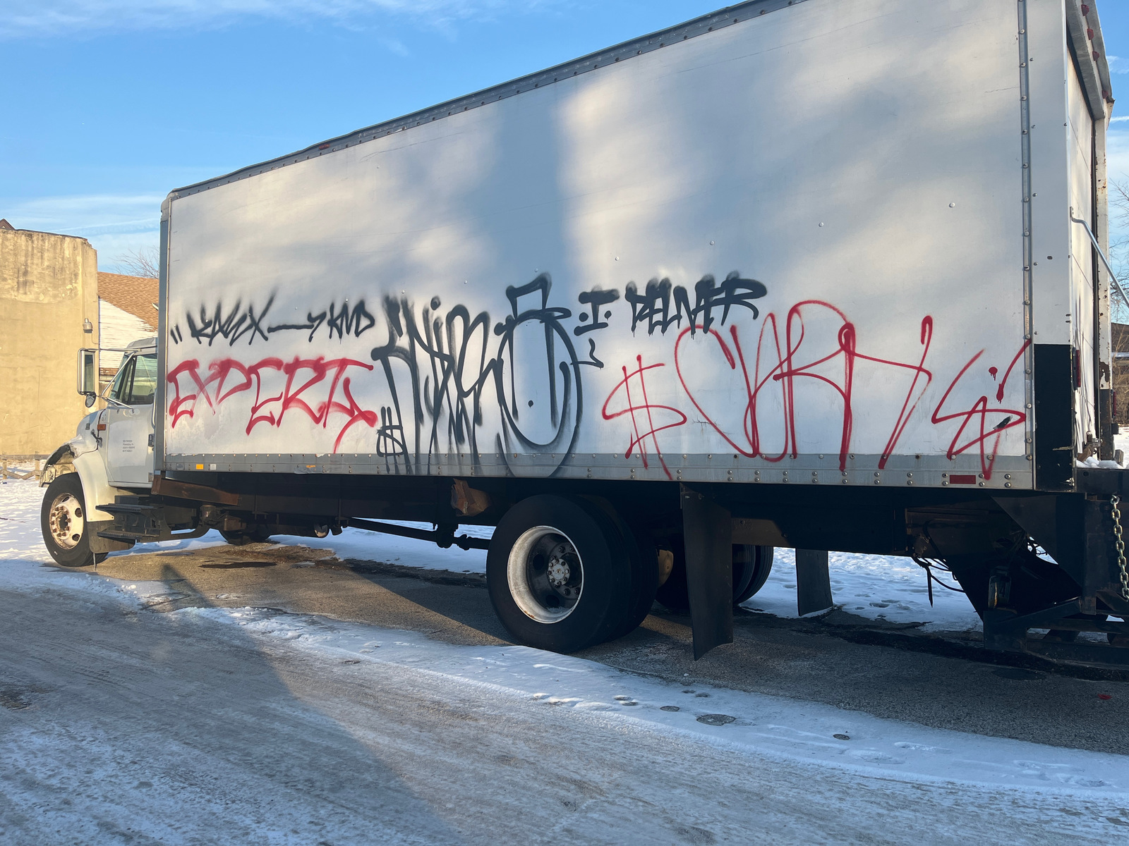 Photographic documentation of the work as submitted to the city's 311 record.