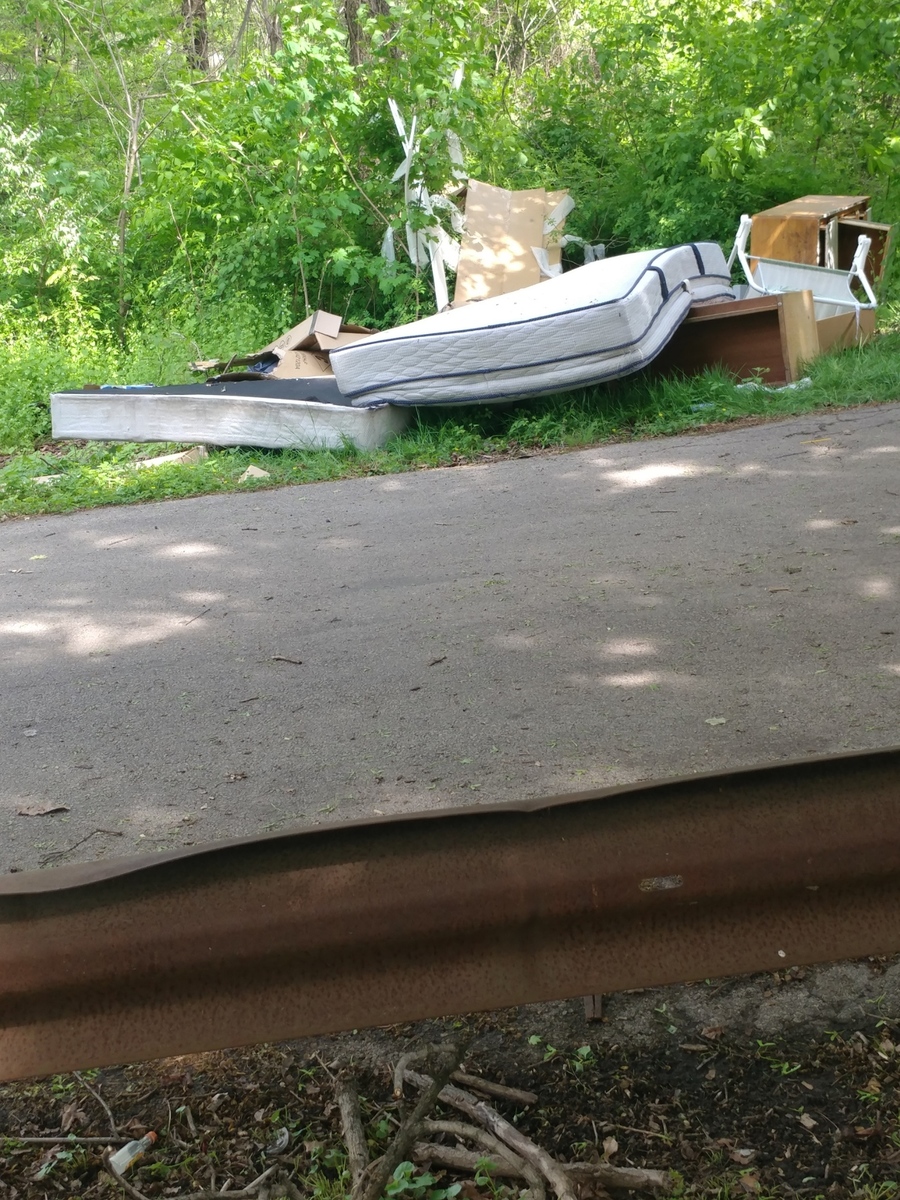 Photographic documentation of the work as submitted to the city's 311 record.