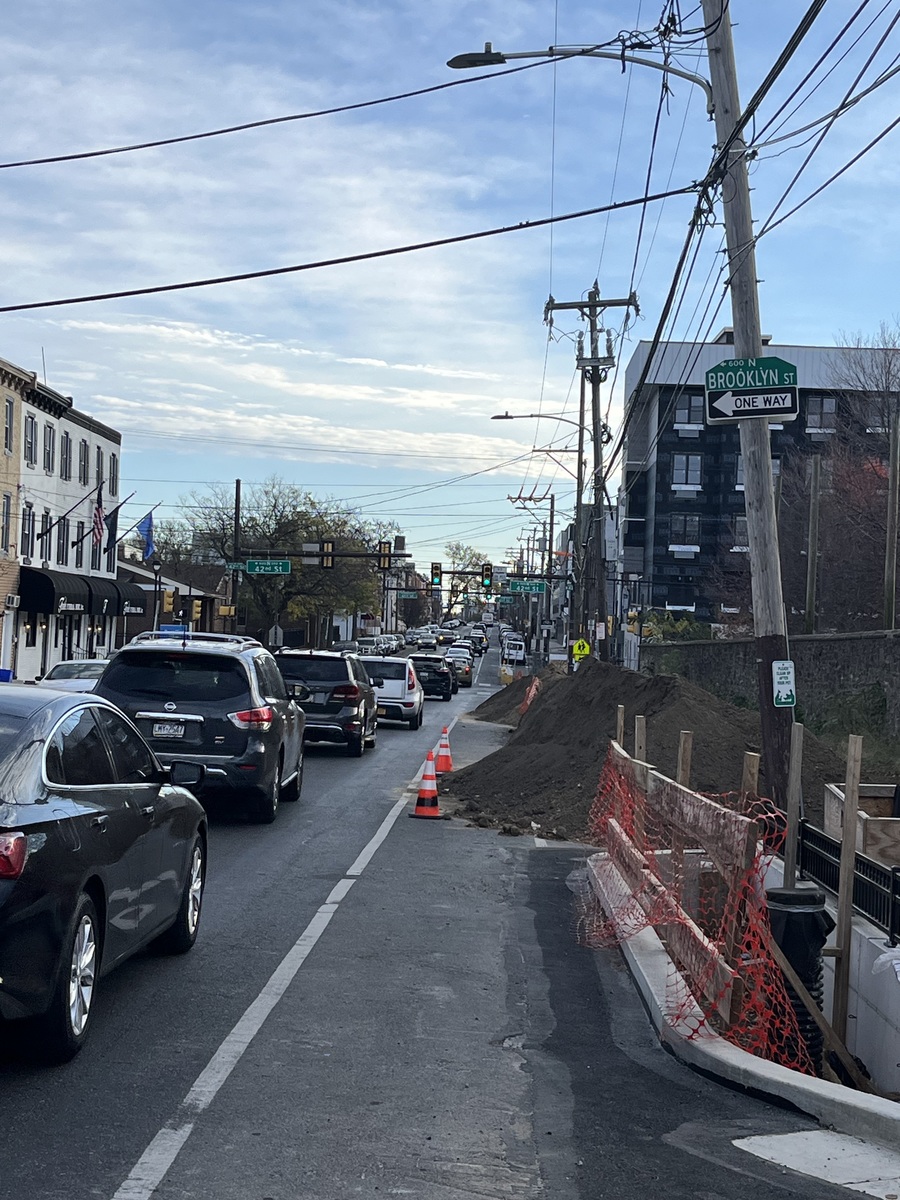 Photographic documentation of the work as submitted to the city's 311 record.