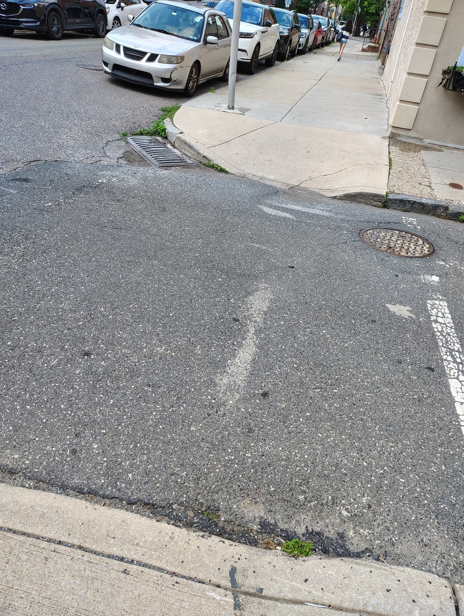 Photographic documentation of the work as submitted to the city's 311 record.