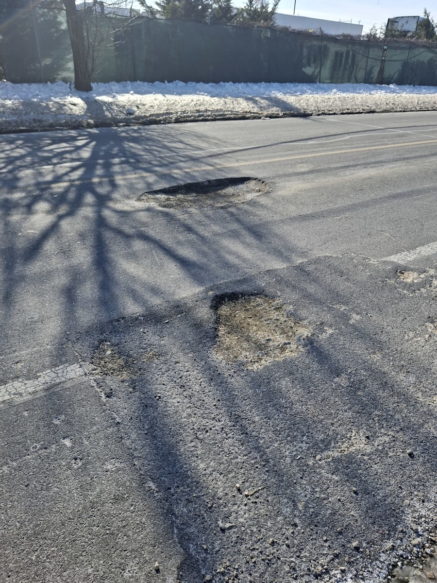Photographic documentation of the work as submitted to the city's 311 record.