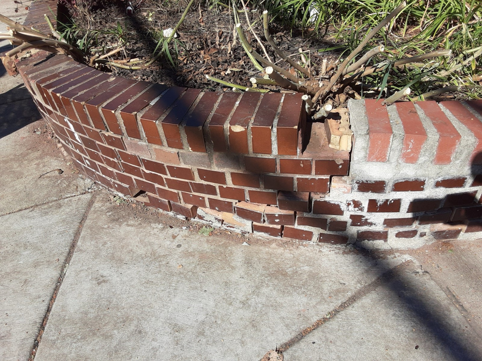 Photographic documentation of the work as submitted to the city's 311 record.