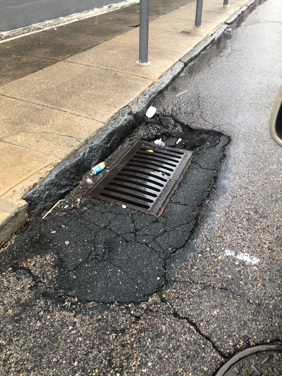 Photographic documentation of the work as submitted to the city's 311 record.