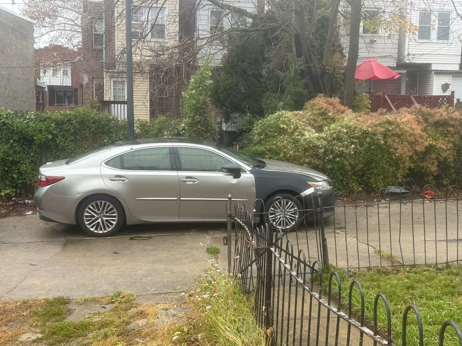 Photographic documentation of the work as submitted to the city's 311 record.