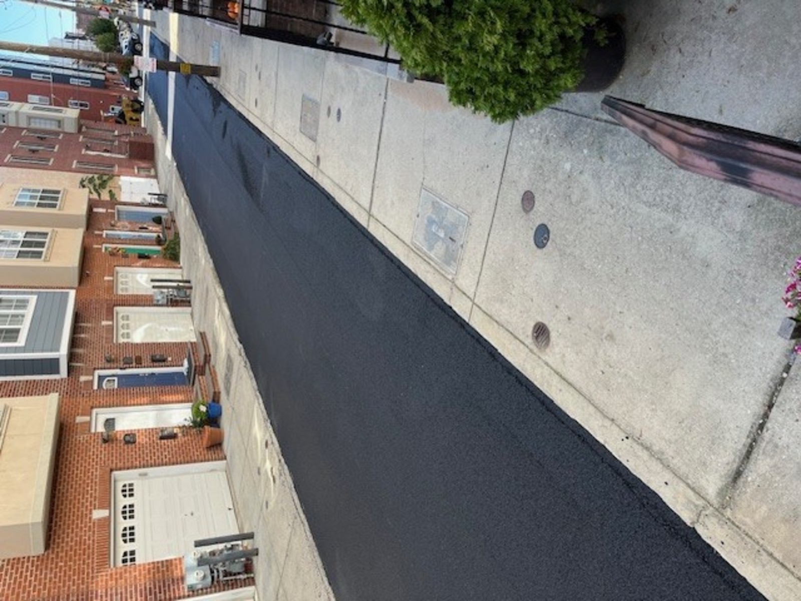 Photographic documentation of the work as submitted to the city's 311 record.