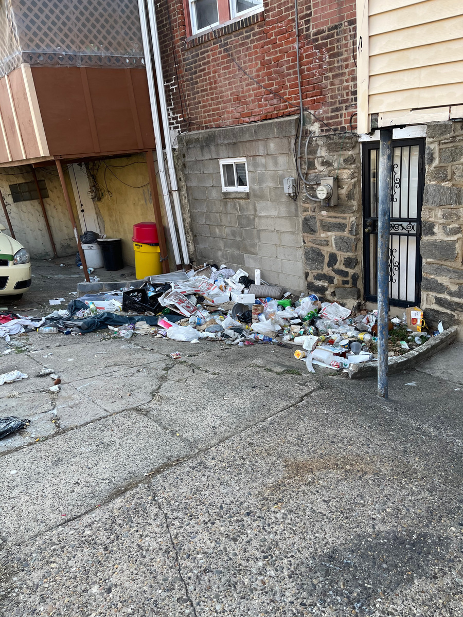 Photographic documentation of the work as submitted to the city's 311 record.
