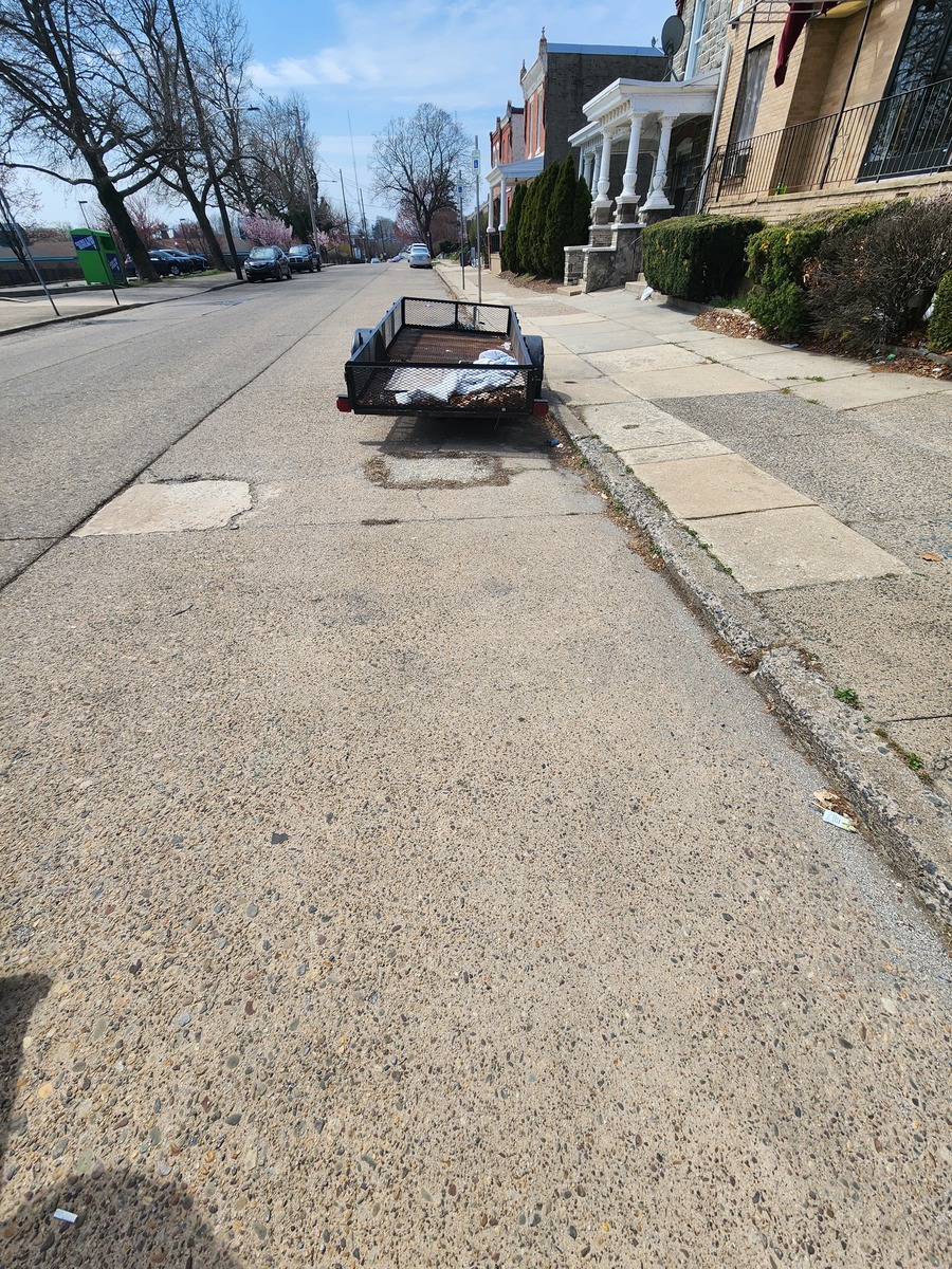 Photographic documentation of the work as submitted to the city's 311 record.