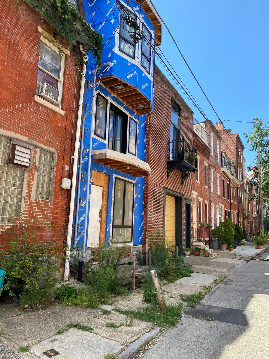 Photographic documentation of the work as submitted to the city's 311 record.
