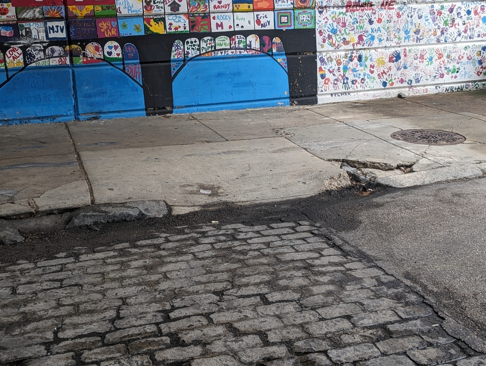 Photographic documentation of the work as submitted to the city's 311 record.