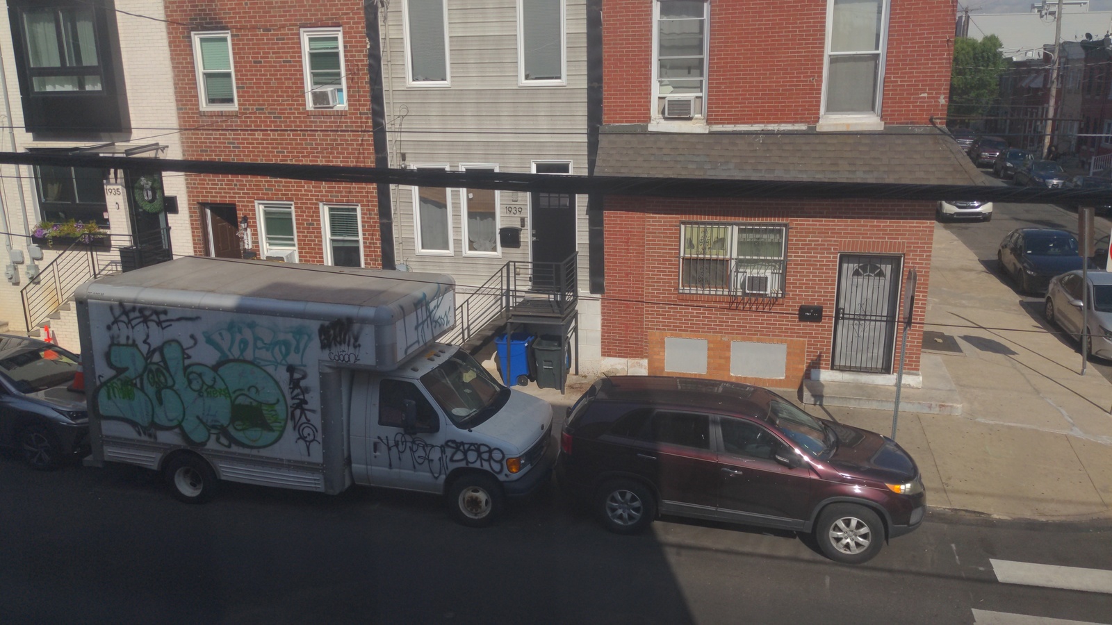 Photographic documentation of the work as submitted to the city's 311 record.